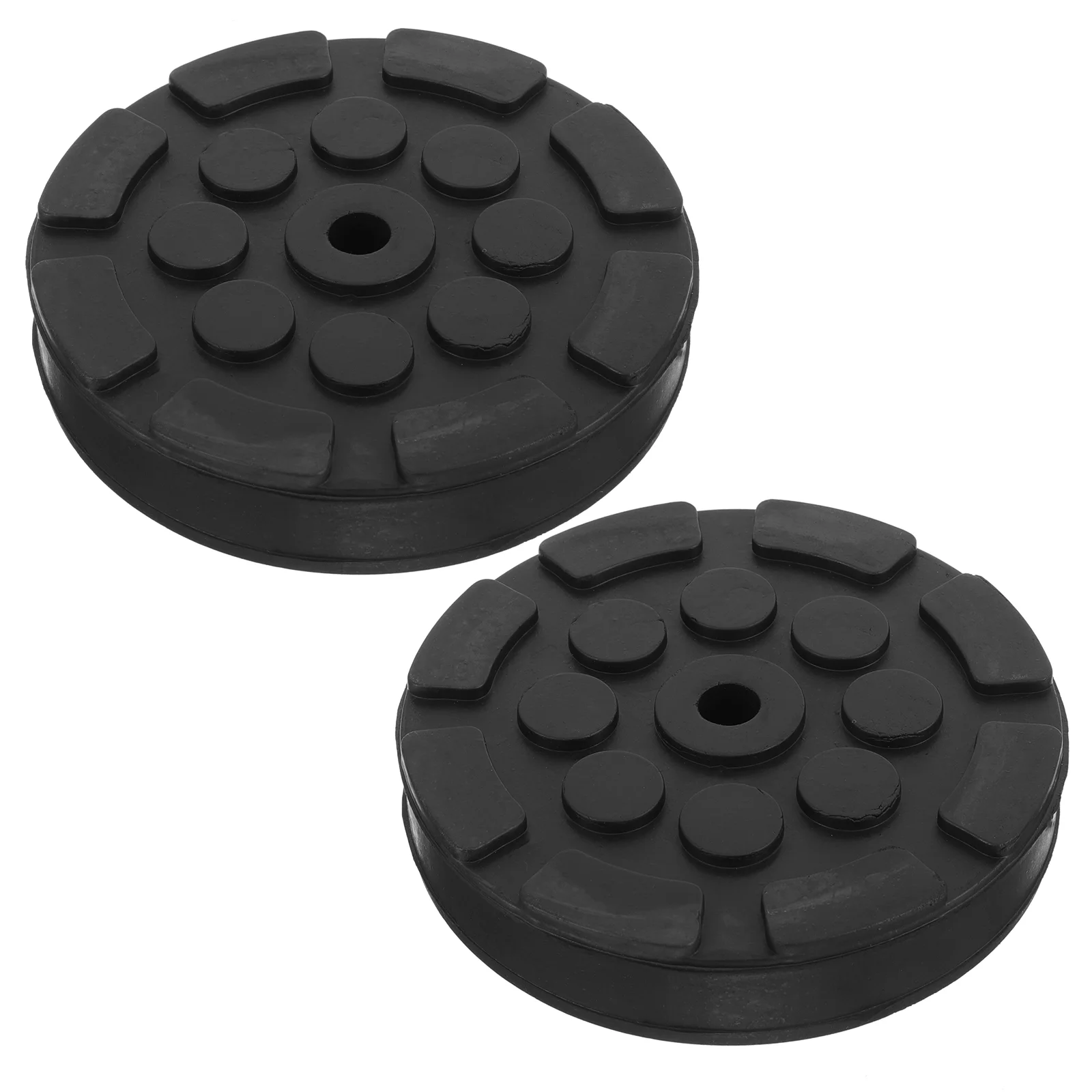 

2pcs Floor Jack Lift Pad Lifting Jack Disk Rubber Car Jacking Pad Mat Accessory