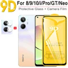 реалми 10 8 про стекло Realme 8 Pro , Realme 10 9D защитное стекло на Realme-10 пленка для камеры Realme GT Neo 3T 3 GT 2 GT2 защитный экран Realme 9i 8i 8 Pro аксессуары для телефона Realmi 10 стекло Realmi 10 Glass