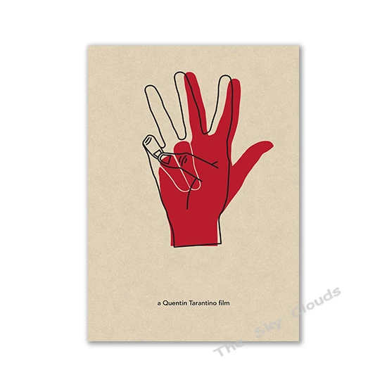 

Плакат Inglourious Basterds печать на холсте