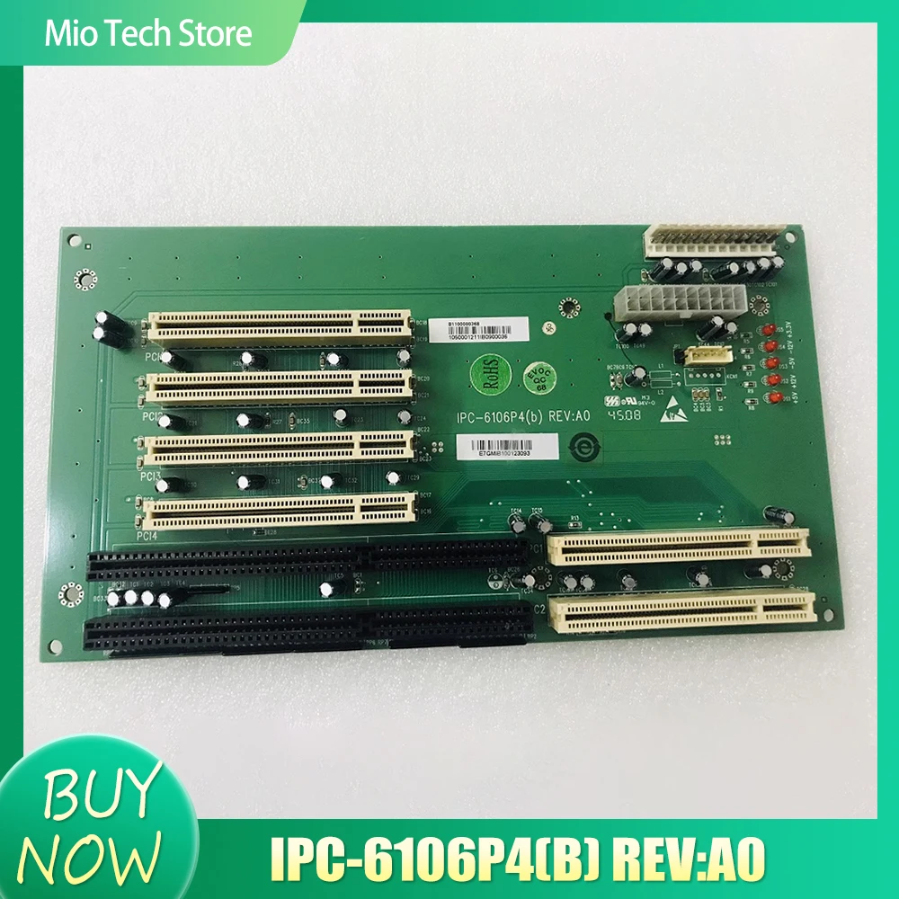 Оригинал для EVOC IPC-6106P4(B) REV:A0 настенное шасси промышленного контроллера