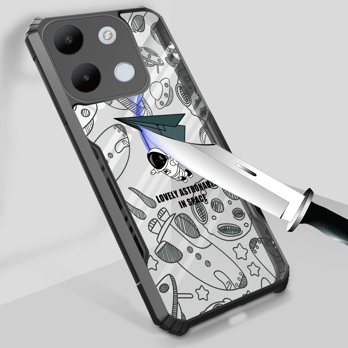 Для itel P65 P55 Plus + NFC P55T RS4 A70 A60S A50 S24 S23 Противоударная защита падения