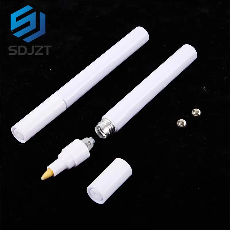 1pc 3-6mm Empty Refillable Pen Blank  Double Head Reversible