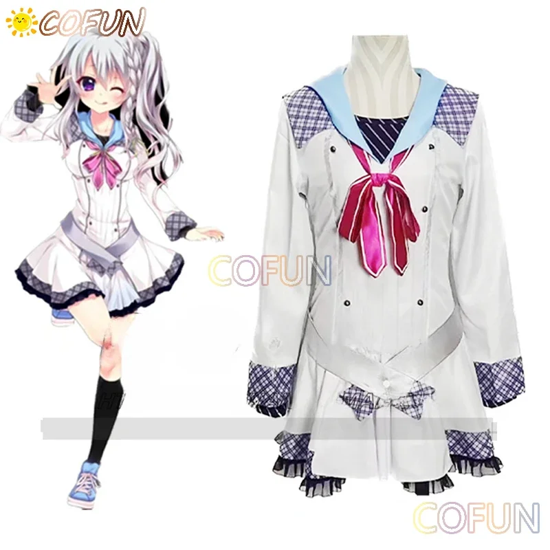 COFUN Game 9 nine-Nimi Sora/Kujo Miyako/Kousaka Haruka/Yuki Noa Косплей Костюм Хэллоуин наряды Женские