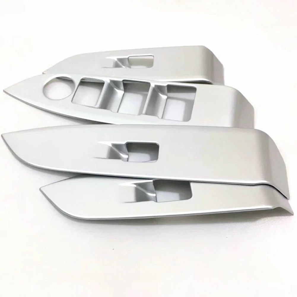 ABS хромированный переключатель подъема окна двери регулировка накладка на