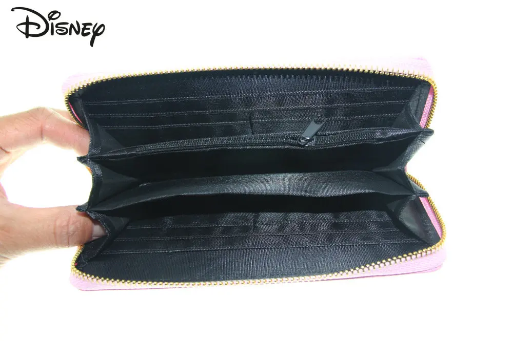 Disney Stitzer High Quality Women's Wallet Fashion Multifunctional Storage Student ID Card Bag Cartoon Long Money Zero Wallet