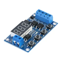 dc 5v 36v trigger cycle delay timer switch turn onoff relay timer module with led display