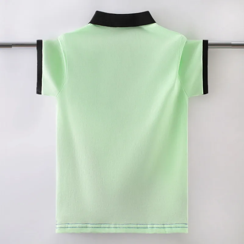 Рубашка-поло из пике с коротким рукавом для мальчиков 4-15 лет |