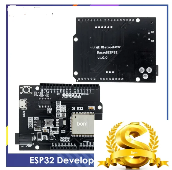 ESP32 для Wemos D1 Mini Arduino UNO R3 R32 WIFI Беспроводная Bluetooth макетная плата CH340 4M Memory One |