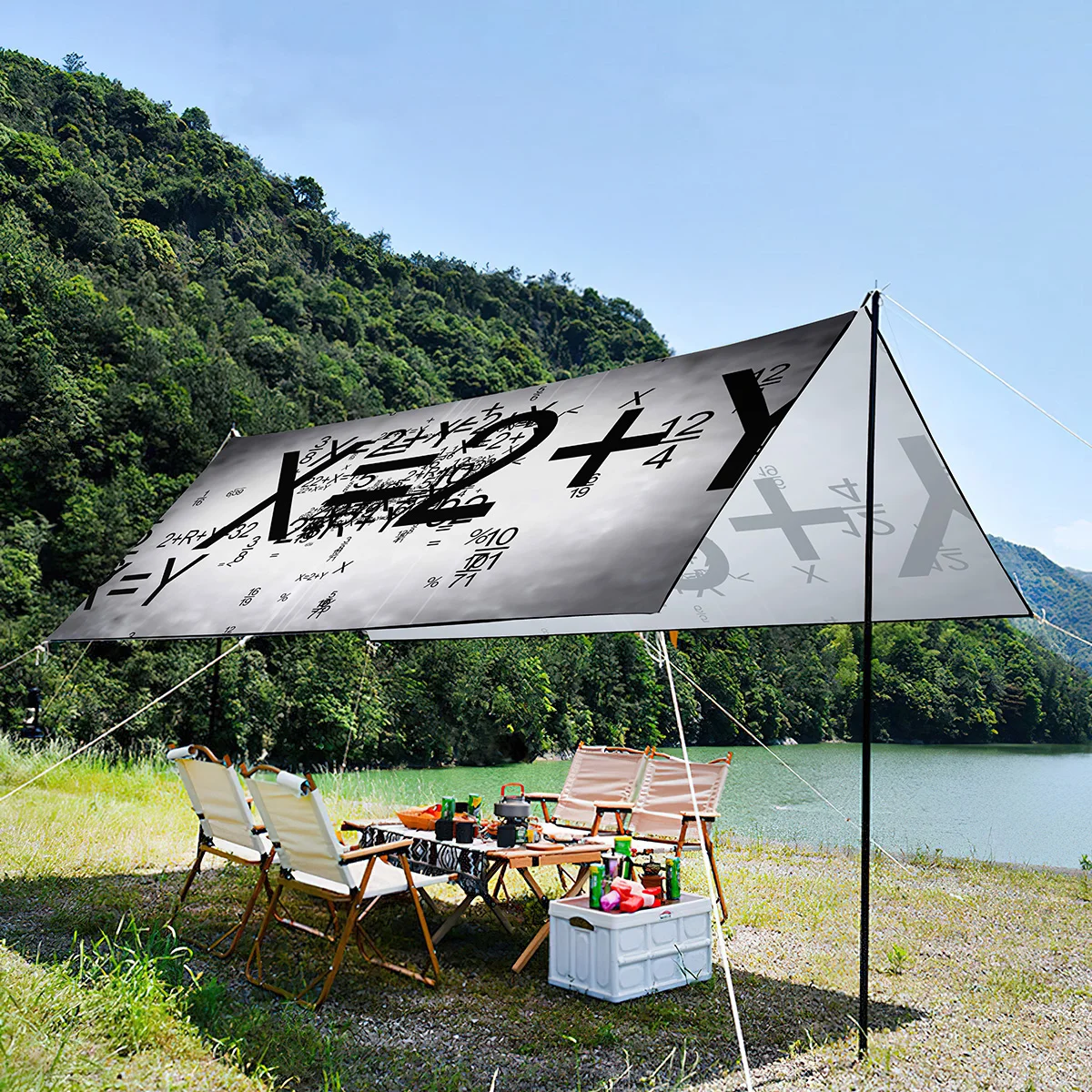 Водонепроницаемый и устойчивый к ультрафиолетовому излучению навес для