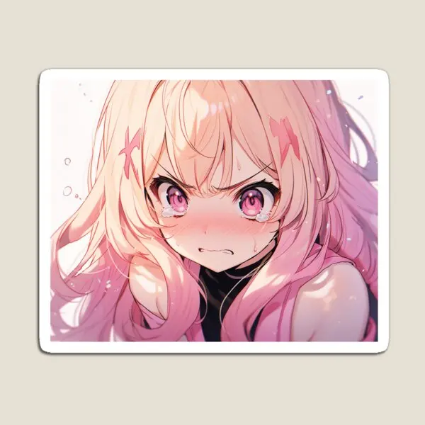 Kana Hanazawa аниме Waifu Магнитная фотография, Декор для дома, забавный детский держатель, Красочный Магнитный детский