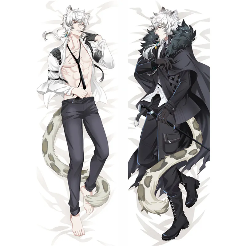 

180cm Hot Anime Game Arknights Pillow Cover Chen Akafuyu Mostima Dakimakura Case 3D Double-sided Bedding Hugging Body Pillowcase