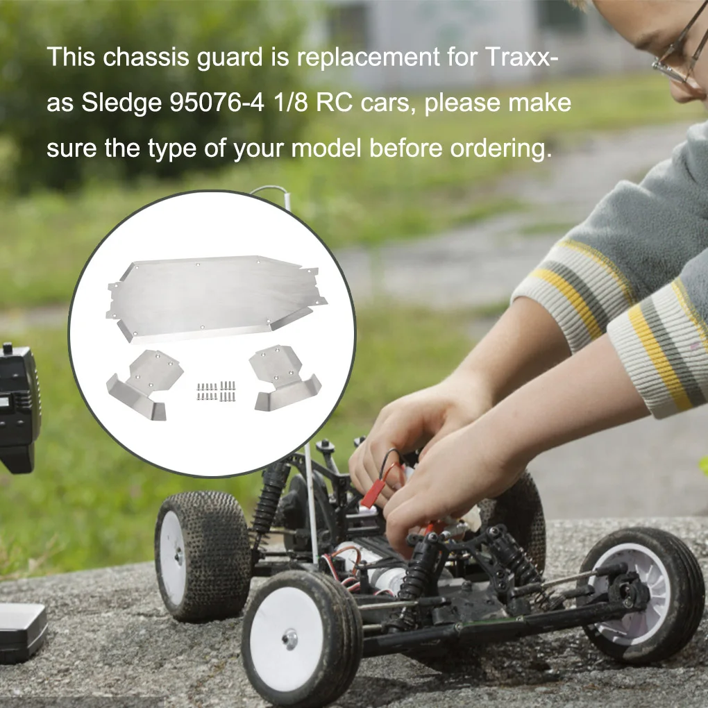 

Remote Control Car Chassis Protector 1 8 RC Model Guard Panel Manual