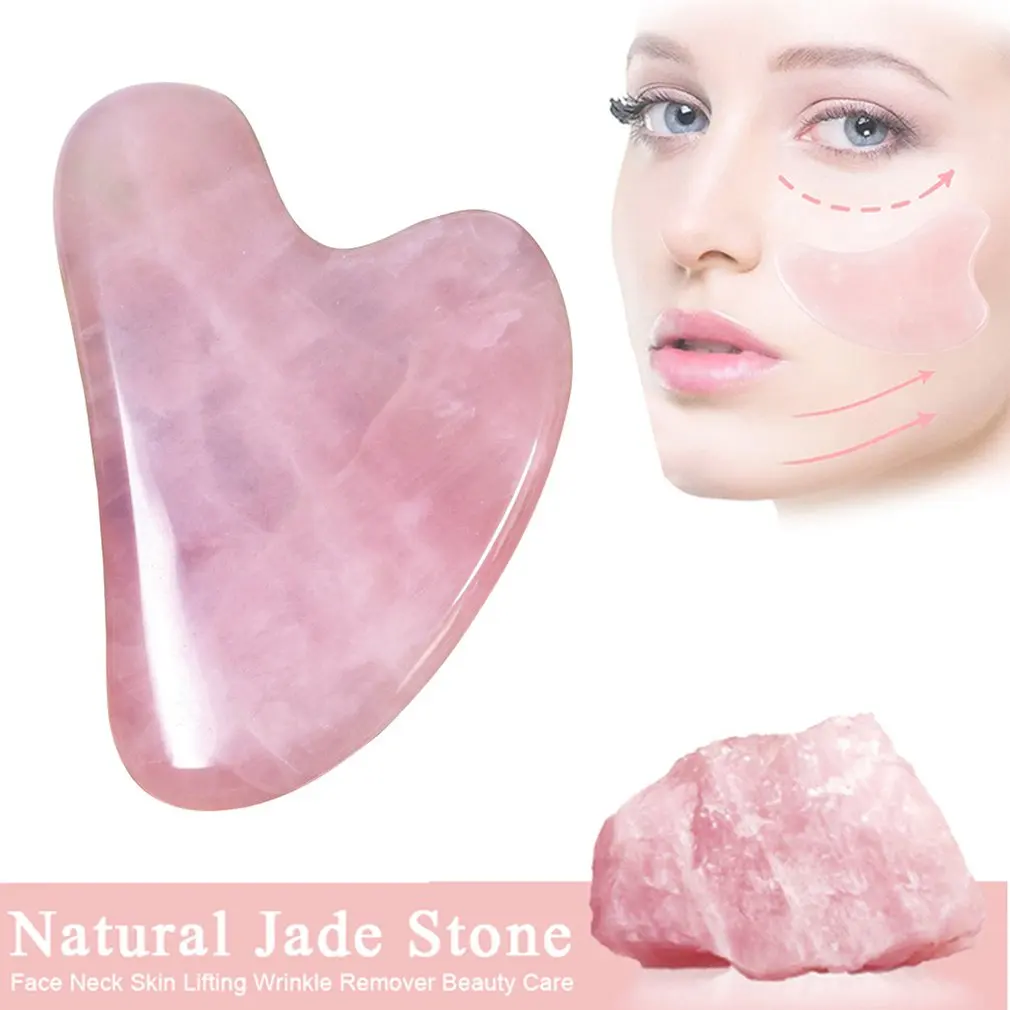

Natural Crystal Massager Scraping Board Gua Sha Back Neck And Waist Natural Scraping Tool Relieve Stress Massager For Face