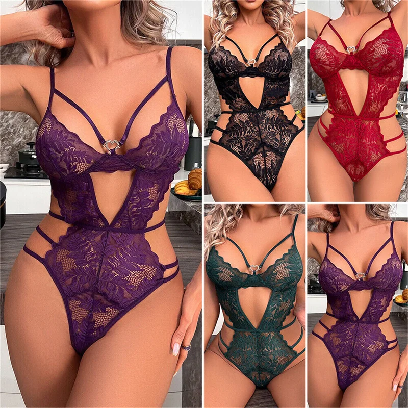 

Женское Сексуальное Кружевное боди, нижнее белье, женские стринги, комбинация, ночное белье, нижнее белье