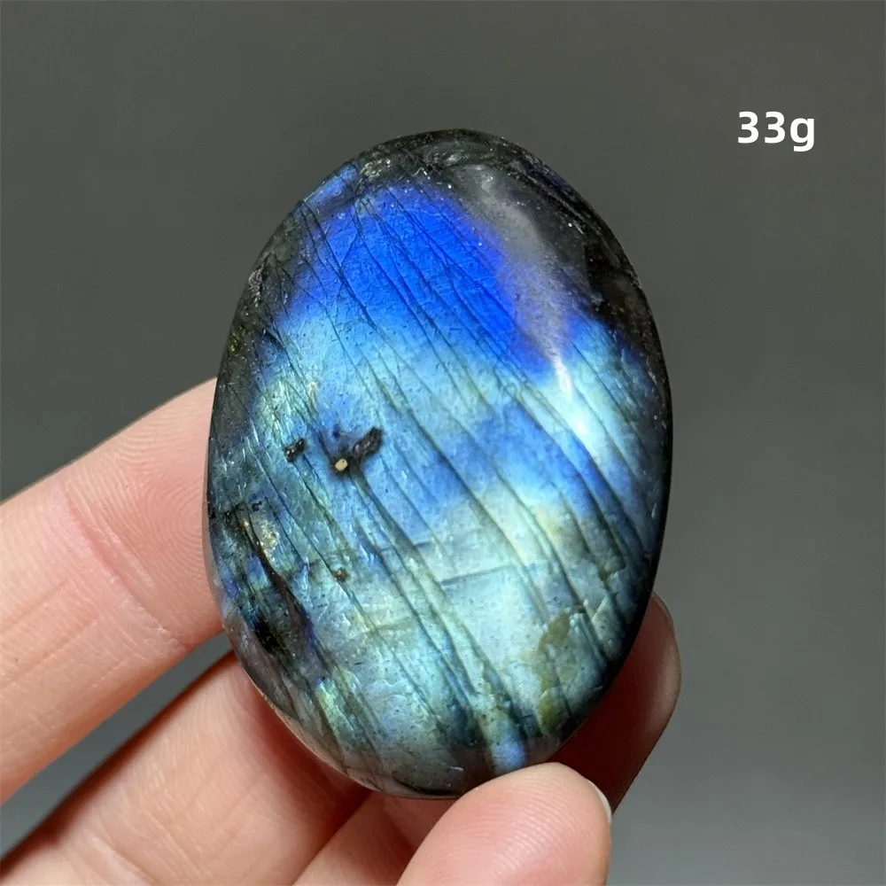 

Лабрадорит полированный овальный для массажа