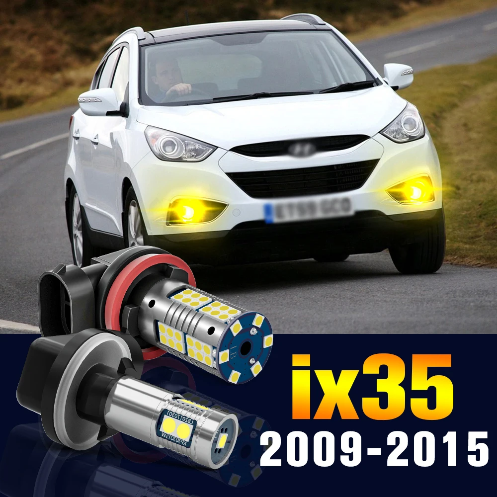 

2pcs LED Fog Light Bulb Lamp For Hyundai ix35 2009-2015 2010 2011 2012 2013 2014 Accessories