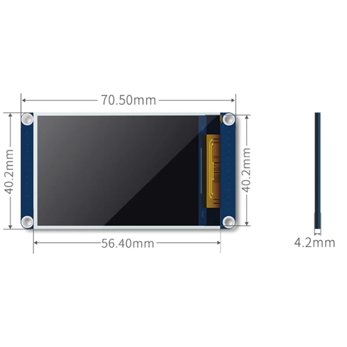 2 дюймовый TFT-экран Nextion входной дисплей для Jumbospot MMDVM Hotspot Kit UHF VHF Raspberry Pi Zero W