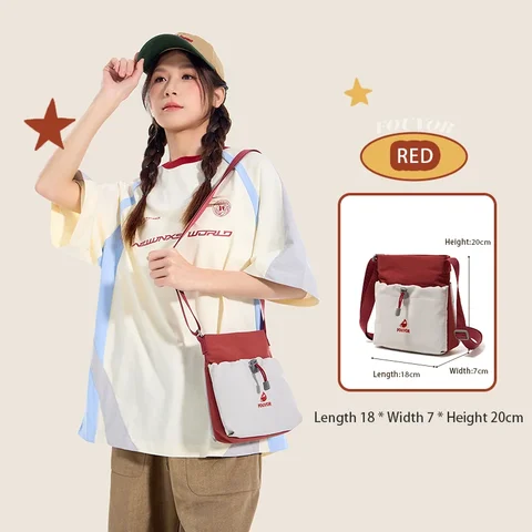 EPOL Маленькая сумка через плечо, женская сумка для мобильного телефона, студенческая молодежная подростковая вертикальная сумка через плечо 3047-15