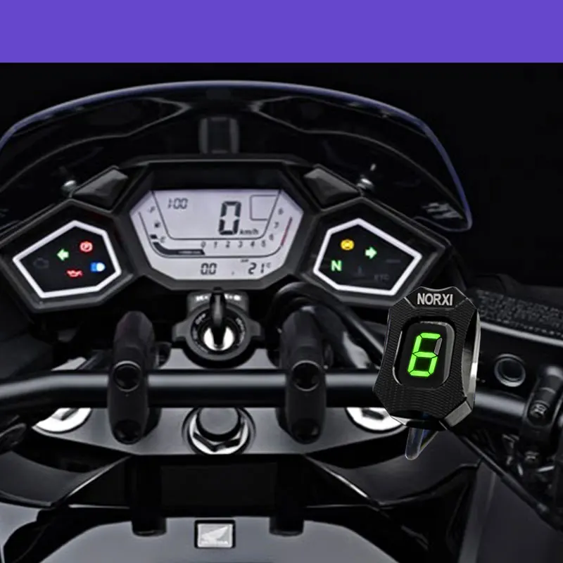 Фото Индикатор передачи мотоцикла для KAWASAKI Z750 Z750R Z800 Z800e Z1000 ER6N ER6F Versys 650 Ninja 300 400 Z650 1-6 Gear №3
