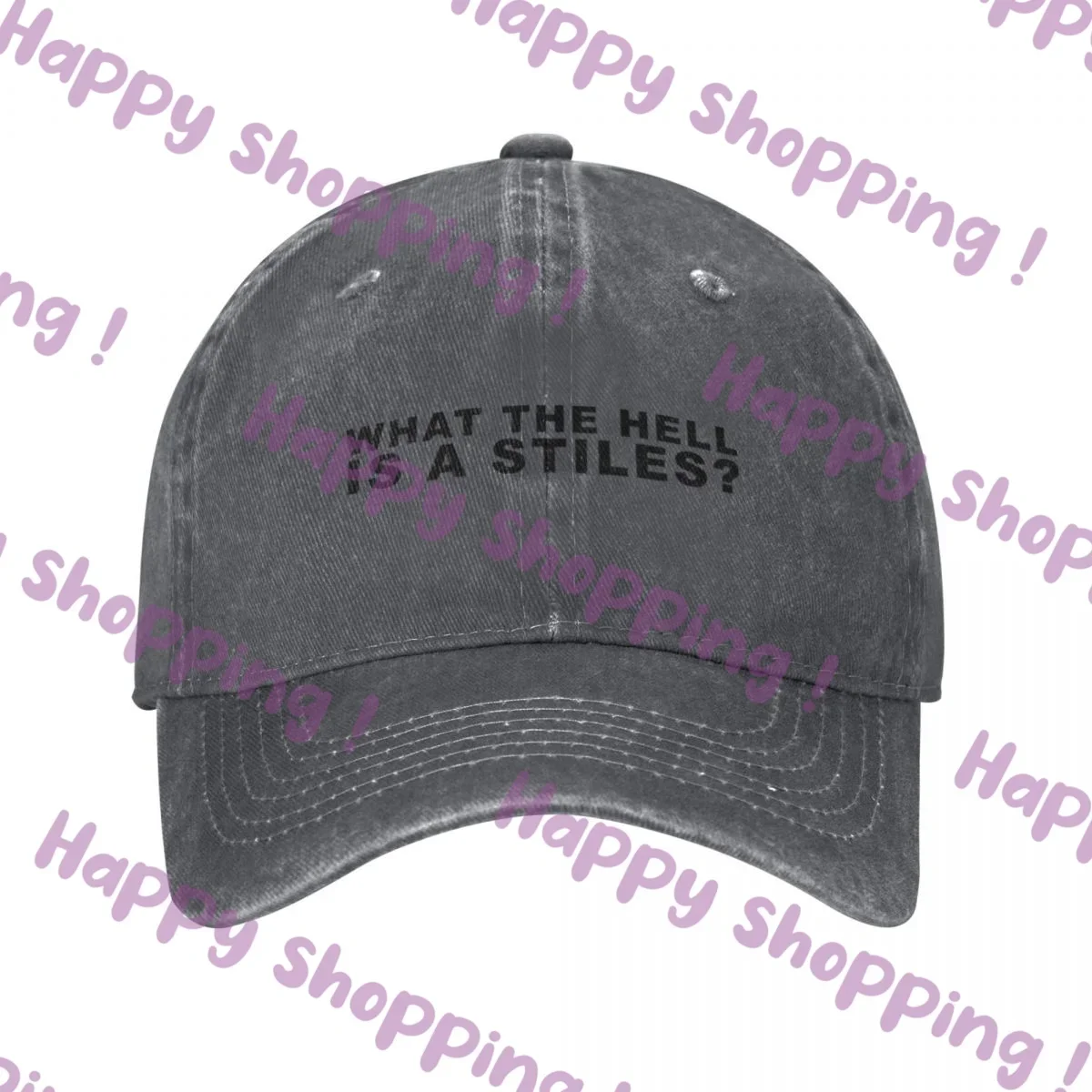 What The Hell Is A Stiles Стильная бейсболка Ковбойская шляпа