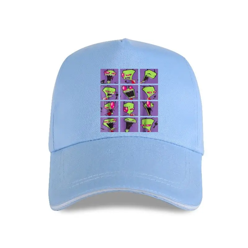 

new cap hat Black Invader Zim Freak Out Collage Baseball Cap MenS S-3Xl Us 100% Cotton High Quality