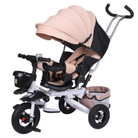 Multifunction Baby Stroller Foldable Children's Tricycle Kids Bicycle Reclining Seat Space Wheel Three Wheels Infant Stroller