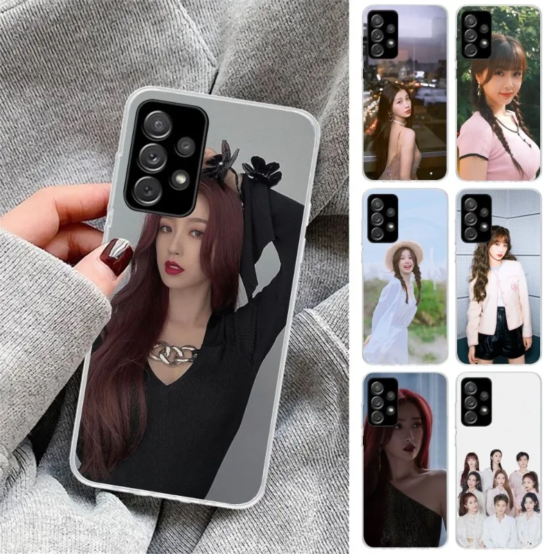 Милый чехол для телефона THE9 Yushuxing для Samsung Galaxy S10 S21 S22 Plus Ultra A91 A51 A21S A12, прозрачный чехол для телефона