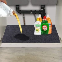 under the sink matkitchen tray dripcabinetabsorbent felt layer materialbacking waterproof no slip and easy to clean pad