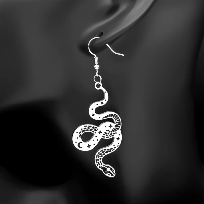 Комплект из колье и серёг нержавеющей стали