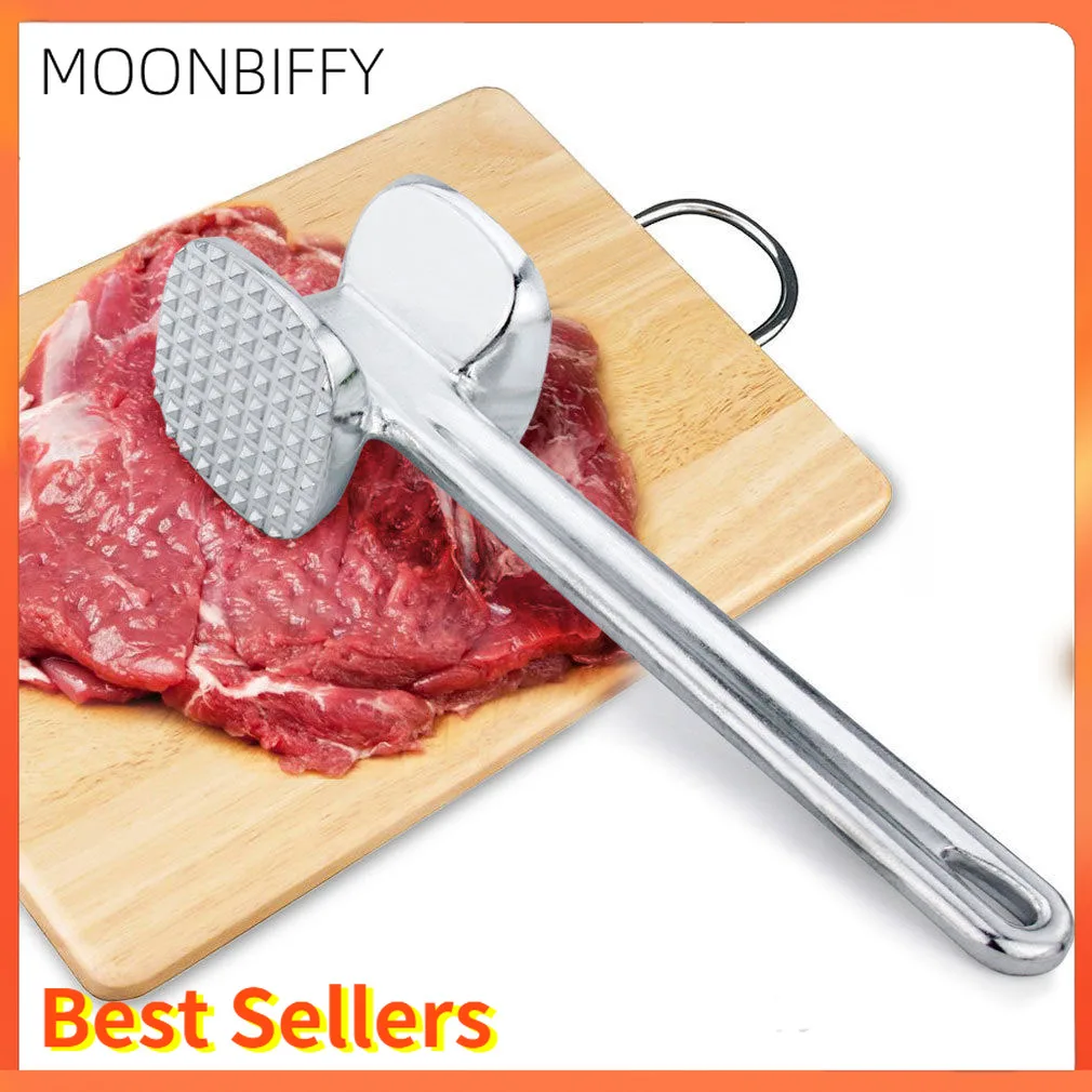 

1Pcs Kitchen Gadgets Multifunction Meat Hammer Two Sides Loose Tenderizers Portable Steak Pork Tools Aluminum Alloy Dropshipping