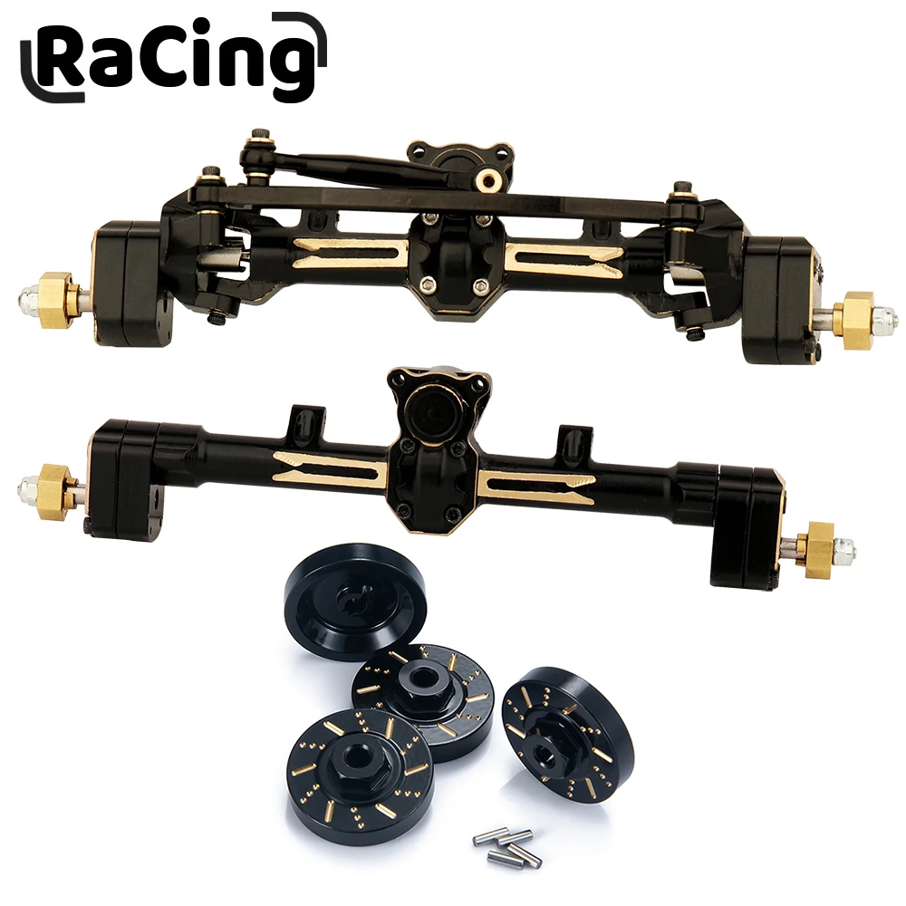 

Heavy Brass Weights Portal Axle for Axial 1/24 RC Crawler Portal Axial SCX24 90081 C10 Jeep Gladiator Ford Bronco Upgrade Parts