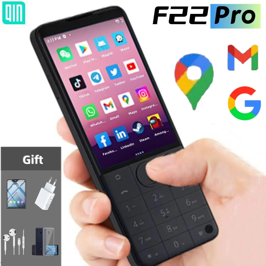 F22 Pro Duoqin Phone 4G Touch Screen Android 12 Smartphone Free Shipping