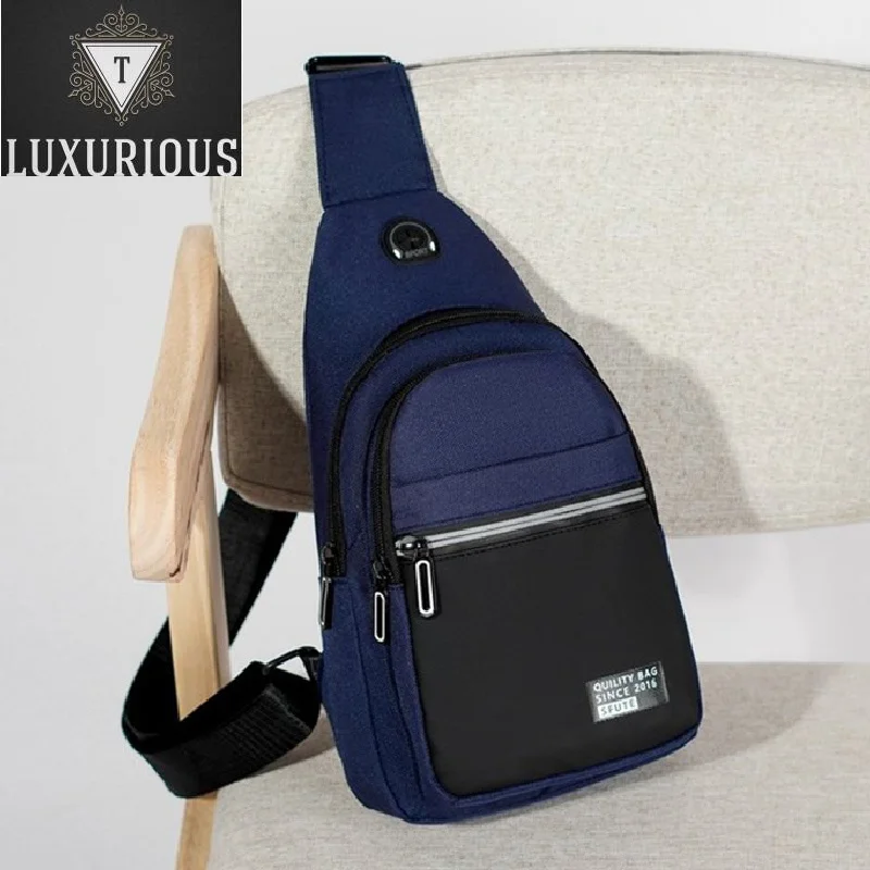 

Fashion Unisex Nylon Packs High Quality Oxford Men's Small Chest Bags Casual Shopping Storage Crossbody Bag Dropshipping