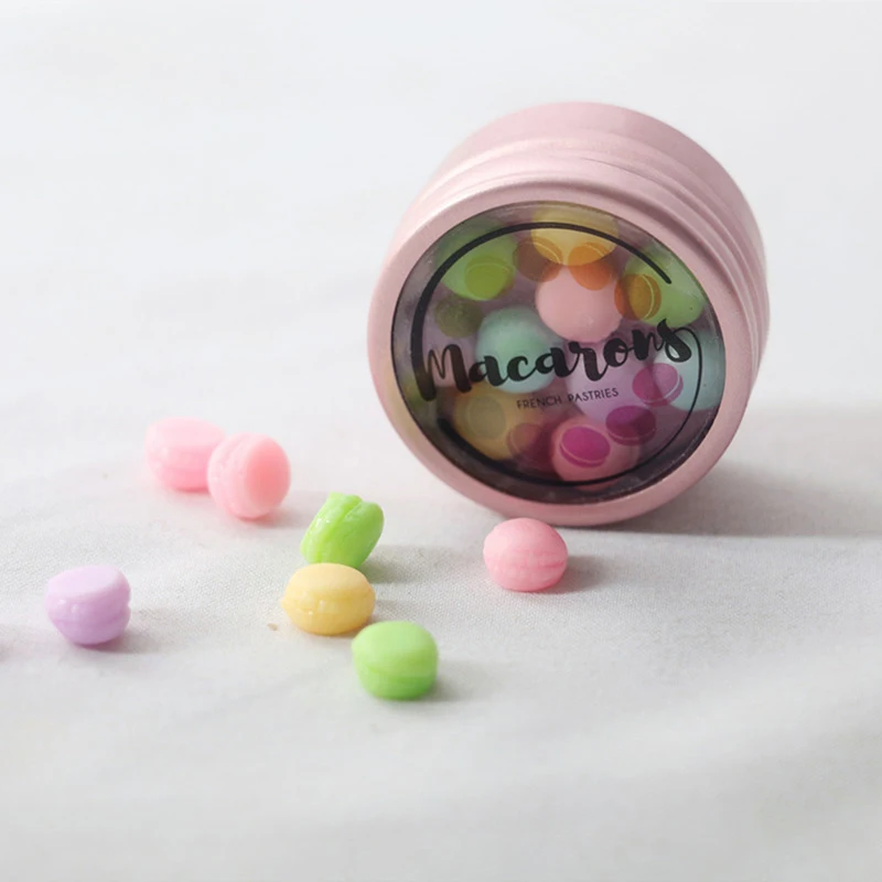

1:12 Dollhouse Miniture Macaron Cake Box Kitchen Food Decoration Accessories