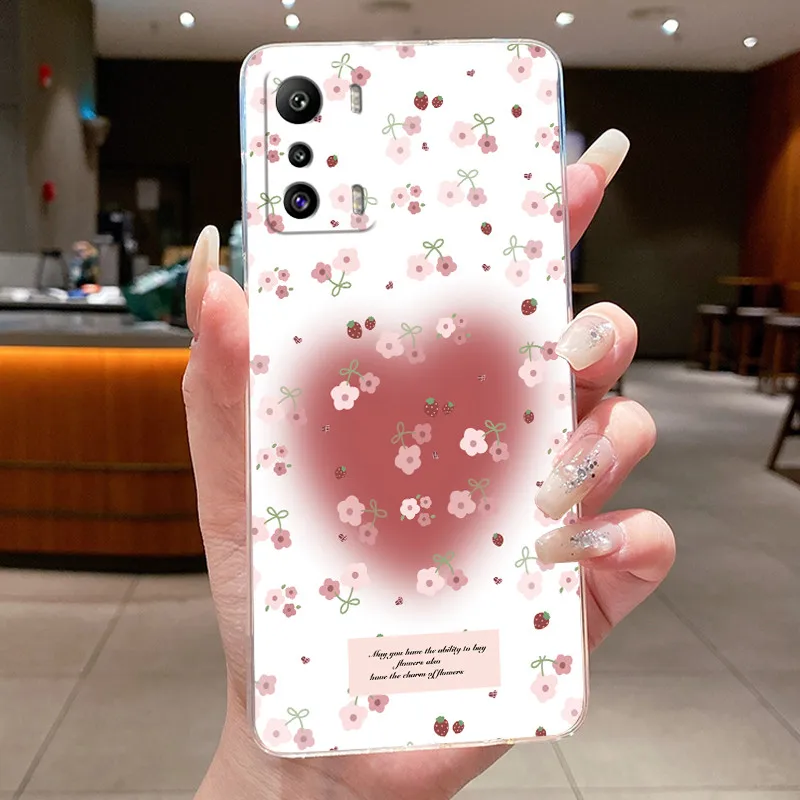 Фото Чехол для телефона Infinix Zero 5G X6815 X6815B Funda Coque, защитный чехол с бантом в виде бабочки, прозрачный мягкий силиконовый чехол из ТПУ, чехол Capa №3