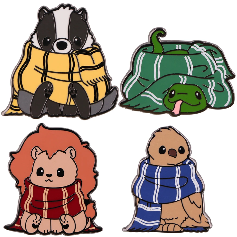 

Magic Academy Funny Movie Collection Enamel Lapel Pin Badge Pins Hats Clothes Backpack Jewelry Accessories Gifts