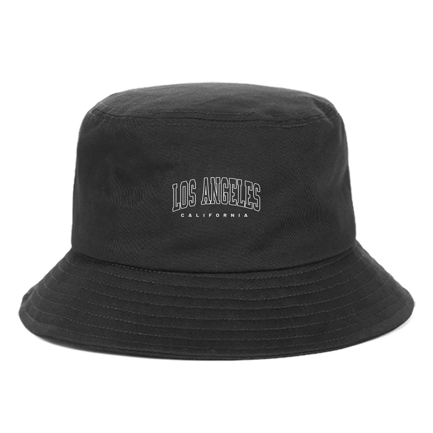 

Los Angeles California Fashion Prints Bob Caps Simple Street Fisherman Hat Trendy Outdoor Panama Hats Casual Hip Hop Bucket Hat