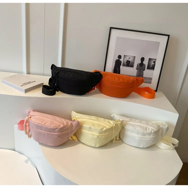 Нагрудные сумки-бананы для женщин сумка через плечо поясная парусиновая женская