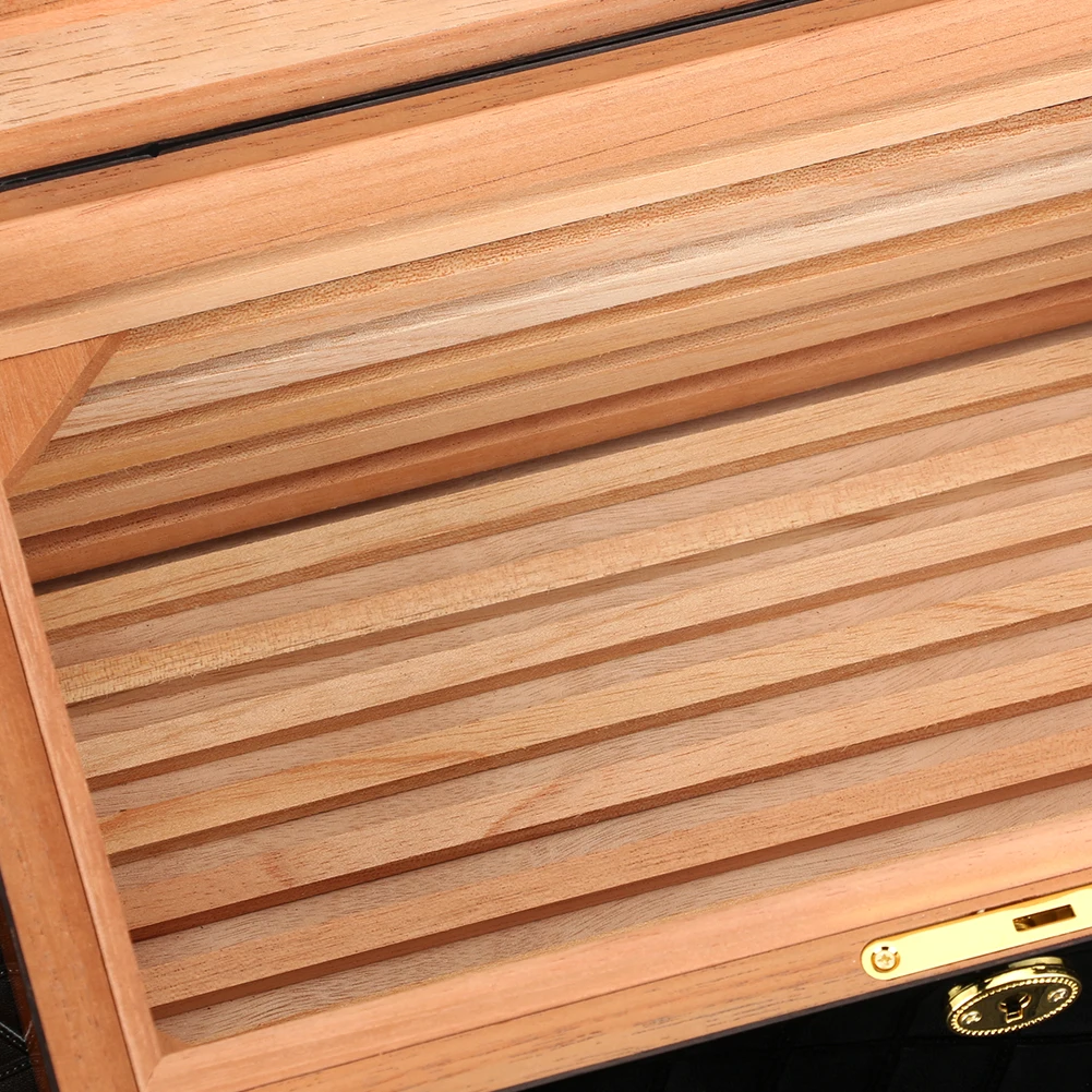 Хьюмидор для сигар COHIBA Box Глянцевая фотография искусственная кожа подходит 80-100 |