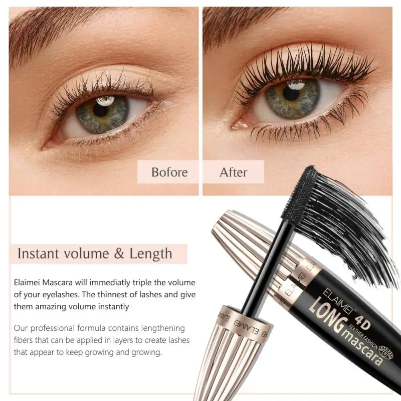 

Mascara Long Curling Anti-smudge Encryption Long Lasting Make-up Prevention Waterproof And Easy To TSLM1