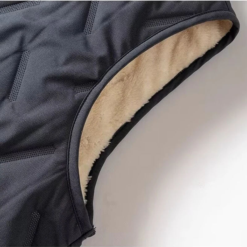 Alobee осенне-зимний модный мужской хлопковый жилет многофункциональный теплый топ