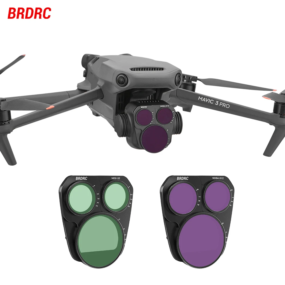 

Фильтры для объектива DJI Mavic 3 Pro Drone, переменные фильтры ND 2-5 Stop/6-9 Stop VND, аксессуары