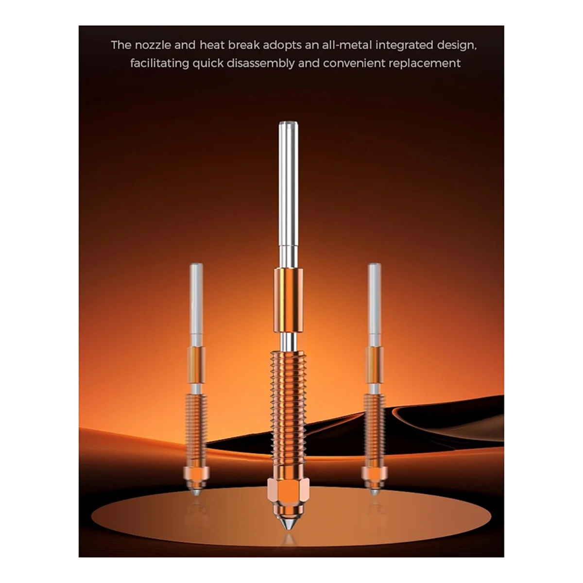 Керамический комплект Hotend K1 — быстросменное сопло цельнометаллический