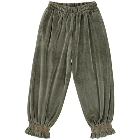 Осень-зима 2023, платье с вышивкой для маленьких девочек, бархатный милый комбинезон для новорожденных, детские винтажные штаны, комплект детской одежды