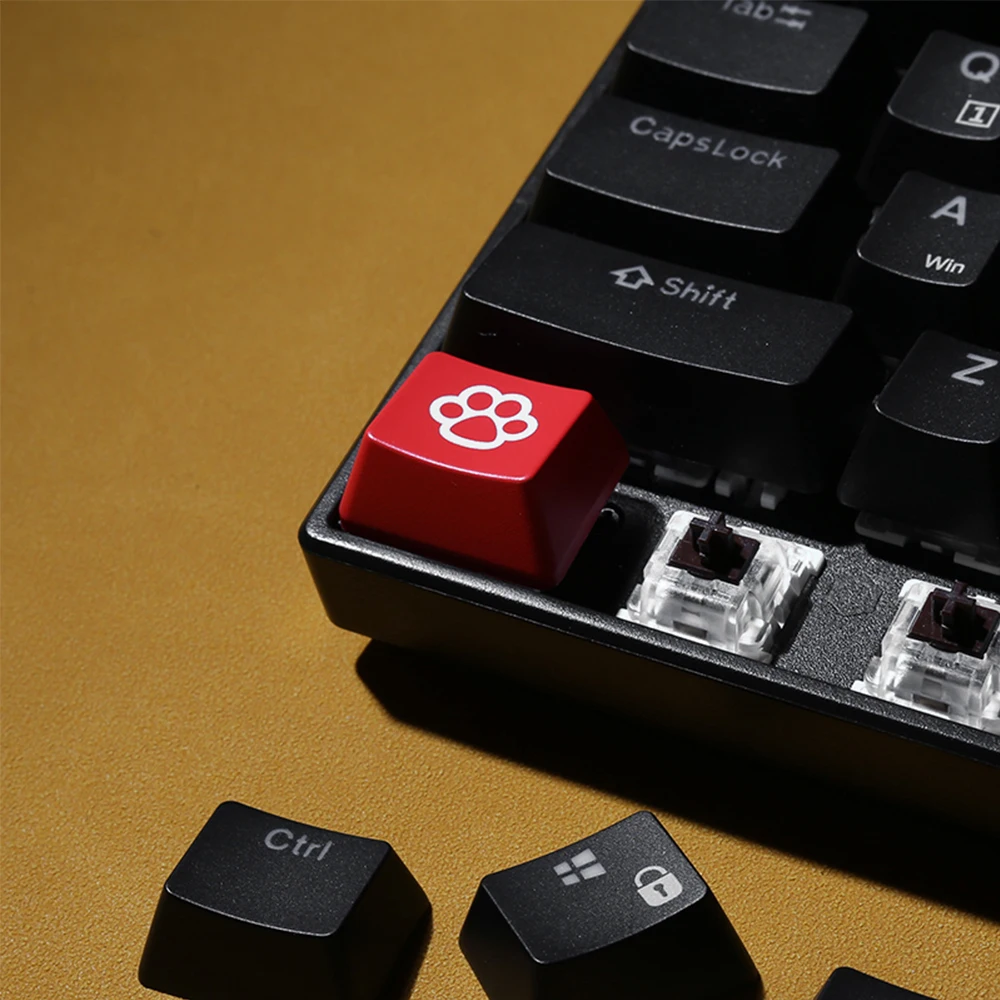 1 25U Колпачки для клавиш из АБС-пластика OEM с подсветкой CTRL ALT FN Механическая