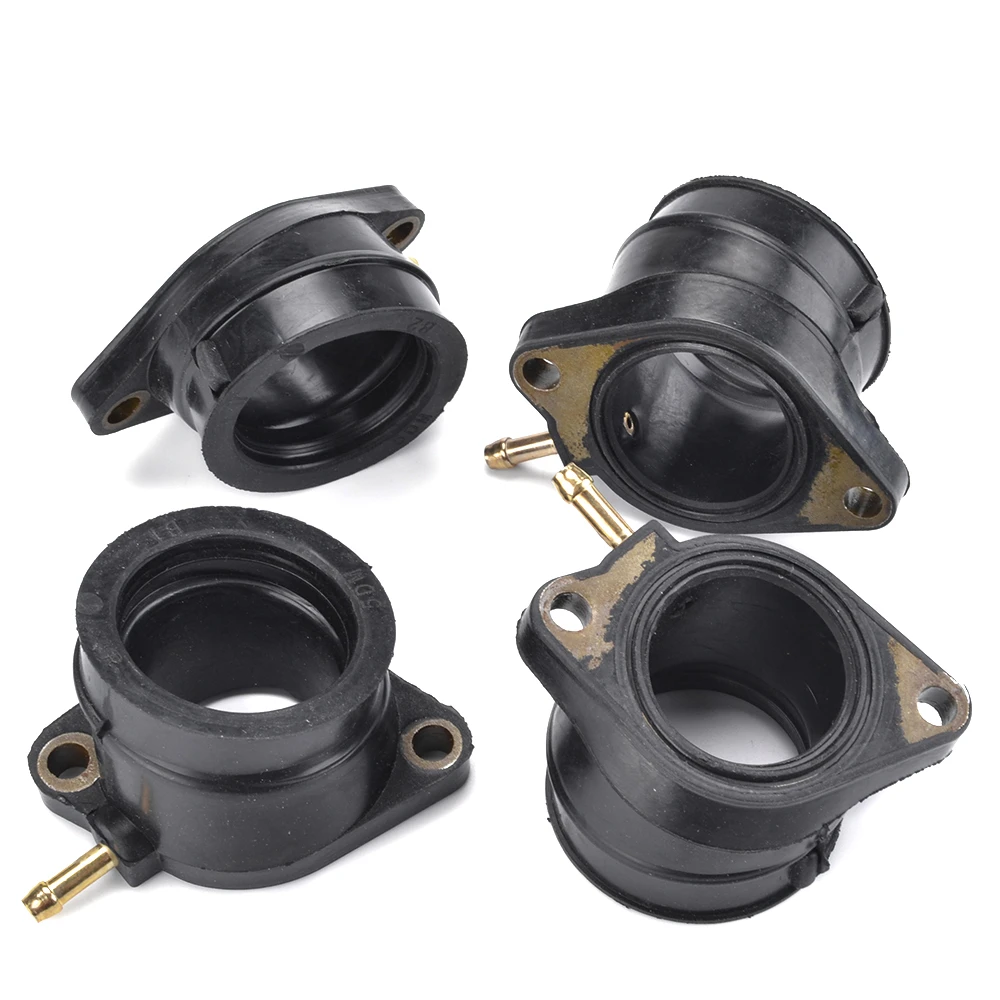 4 шт. адаптер интерфейса впускного коллектора карбюратора для Yamaha FZS600 FZS 600 FAZER