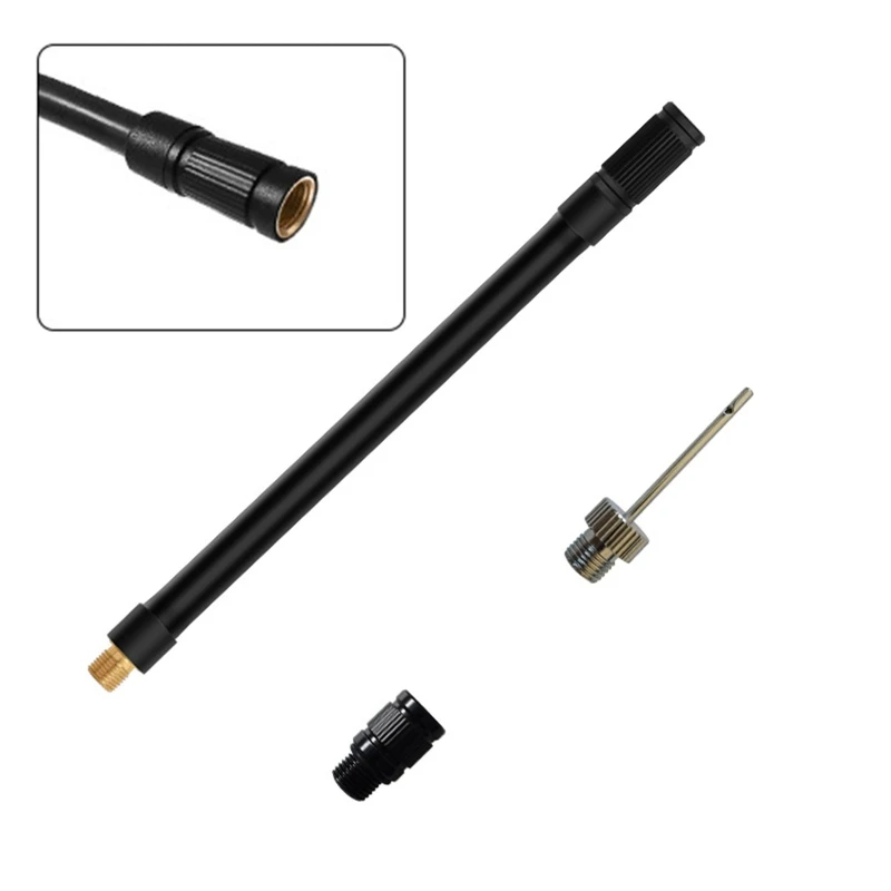 

Air Pump for VALVE Adapters Lightweight Inflator Nozzle Tube Kit for Basketball Inflatable Toys