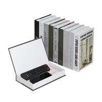 2022 Luxury Fashion Simulation Fake Book Storage Box Modern Minimalist Decoration Living Room Home Office Cafe Photo Props
