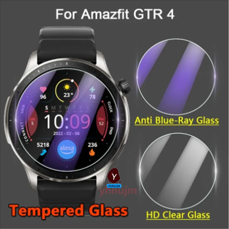 

4 шт./упаковка, закаленное стекло для xiaomi Amazfit GTR 4 GTR4