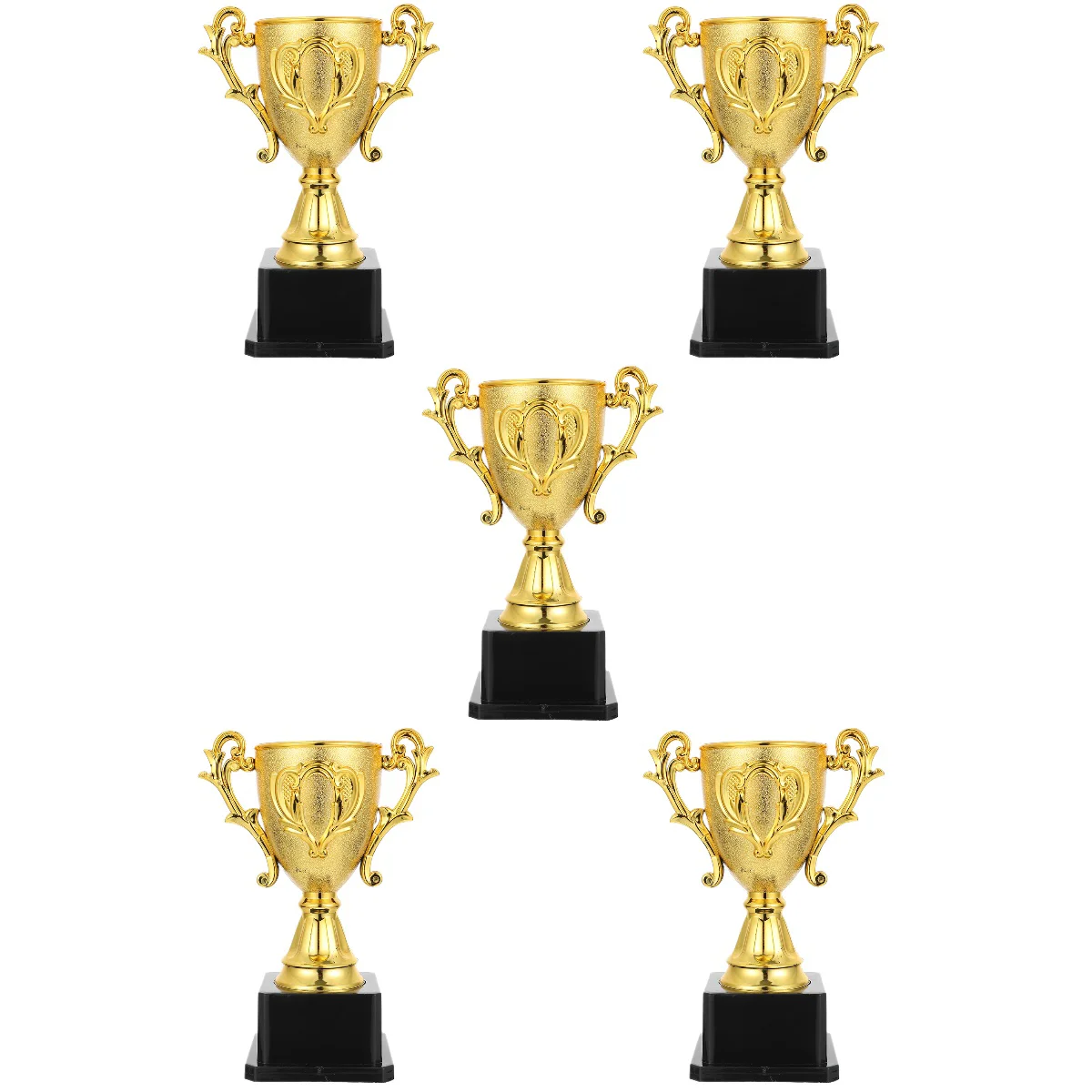 

5pcs Universal Children's Trophy Commemorative Trophy Large Trophy Adornment